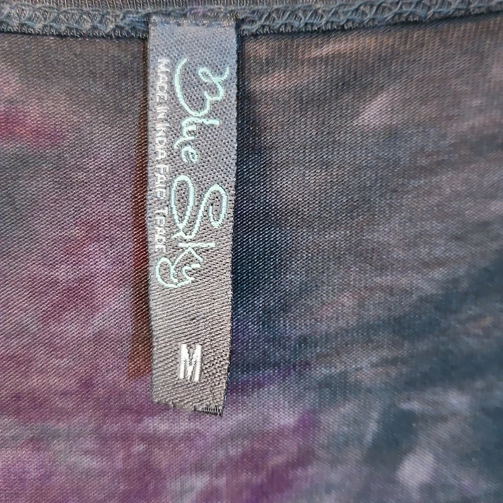 Blue Sky Tie-Dye Long Sleeve Next To New Condition Dress M